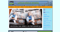 Desktop Screenshot of bibelesbiedriba.lv